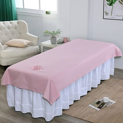 Traditional Exquisite Spa Body Bed Sheet Stylish Beauty Salon Massage Table Light Luxury Cover Classic for Set Parlor-C L220xw115cm (inpm7-004)