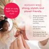 KOOSHOO Plastic-Free Mini Organic Cotton Hair Accessories - No-Damage Ties for Thick Hair, Girls, Toddlers, & Babies. 12ct view 2