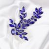 Brihasory Blue Wedding Hair Accessories for Brides Romantic Bridal Hair Combs for Women Accessories Handmade Rhinestones Bridesmaid Gifts view 1