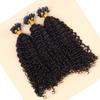 100g Per Pack Deep Curly Micro Loop Hair Extensions Human Hair for Women Natural Black Loop Ring Hair Extensions 100% Real Human Hair 1g/Strand 10 Inch view 4