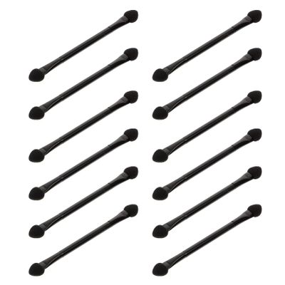 FOMIYES 30pcs Dual-ended Eyeshadow Sticks Soft Sponge Applicators for Effortless Eye Makeup Application Lightweight and Gentle Skin for Glitter and Shadow Use