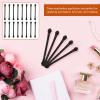 FOMIYES 30pcs Dual-ended Eyeshadow Sticks Soft Sponge Applicators for Effortless Eye Makeup Application Lightweight and Gentle Skin for Glitter and Shadow Use view 2