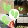 Beavorty 12 Pairs Pedicure Slippers - Foam Flip Flops, Disposable, Foldable, Anti-Slip for Guests, Salon, Nail, Foot (Random Color) view 2
