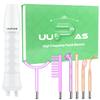 High Frequency Facial Wand - UUPAS Portable High Frequency Facial Machine with 6 Pcs Different TubesOrange & Purple view 1