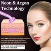High Frequency Facial Wand - UUPAS Portable High Frequency Facial Machine with 6 Pcs Different TubesOrange & Purple view 2