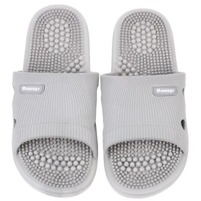 Beavorty 1 Pair foot massage slippers Unisex Slippers massage sandals slippers unisex Summer Slipper sandals non skid slippers for women men and women pvc rock sole of foot