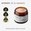 Evolve Organic Beauty - Natural Rose Quartz Facial Polish | Small-Batch, Vegan Clean Beauty (2 oz | 60 mL) Packaging May Vary view 3