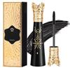 4D Silk Fiber Lash Mascara Waterproof, Liquid Lash Extension Crown Mascara Black Volume and Length, Long Lasting, Thickening & Lengthening, All Day Full, Long, Thick, Smudge-Proof Eyelashes view 1