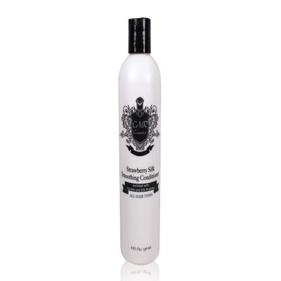 CMR COSMETICS Strawberry Silk Smoothing Conditioner - Luxurious Hair Moisturizer for All Types, Deep Hydration & Shine with Natural Strawberry, Softness Enhancing, Moisture Locking, 8 fl oz