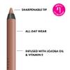 NYX PROFESSIONAL MAKEUP Line Loud Lip Liner, Longwear and Pigmented Lip Pencil with Jojoba Oil & Vitamin E - Global Citizen (Medium Neutral Nude) view 2