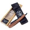 XPERSIS PRO Wooden handle Straight Edge Razor - For Barbers, Salons, and Hair Enthusiasts view 2
