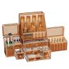 Youdepot Extra Large Makeup Organizer, Glass Cosmetic Storage with Drawers, Stackable Makeup and Jewelry Organizer for Vanity Table, Bathroom Countertop, Skincare, Lipsticks, Perfume, Brushes view 1