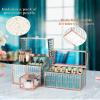 Youdepot Large Makeup Organizer, Glass Cosmetic Storage with Drawers, Stackable Makeup and Jewelry Organizer for Vanity Table, Bathroom Countertop, Skincare, Lipsticks, Perfume, Brushes view 4