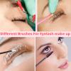 Lash Lift And T-i-n-t Tools, Lash Lifting Supplies, Brow Lamination Brushes, DIY Eyelash Perm Accessories At Home, Portable Brush Kit With Eye Pads All in one Individual 5 packs For Professional Use view 3