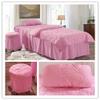 Light Luxury Living Room Bed Sheet for Beauty Salon Modern Easy to Clean Beauty Salon Massage Table Bed Sheet Elegant Living Room Bed Cover for Salon Massage Bed Set Massage Parlor-R L180xw60cm view 2