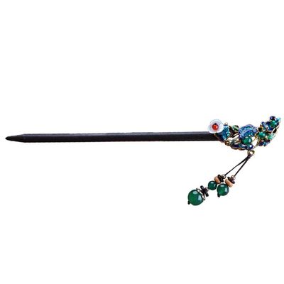 Beaupretty Vintage Hairpin Stick Hair Sticks Hairpin for Buns Decorative Hair Pin Accessory for Girls