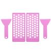 2 Sets Lip Balm Filling Tray and Spatula Set Professional Lip Balm Crafting Kits Lip Gloss Making Kit Lipstick Filler for DIY Lipstick view 1