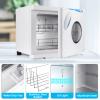 DEPFALL Hot Towel Warmer, Professional 23L Large Capacity Hot Towel Cabinet with See-Through Window, 2-in-1 Spa Towel Warmers for Facials, Barber, Salon, Esthetician, Gym, Hotel, Home Use (White) view 2