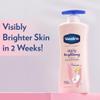 Vaseline Healthy Bright, Daily Brightening Daily Moisturizer, 400 ml, for Glowing Skin, with Vitamin B3, Visibly Radiant Skin in 2 Weeks, Lightweight, Non-sticky, Non-Oily Body Lotion, for Dry Skin view 3