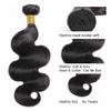 12A Grade Brazilian Virgin Hair Body Wave Hair One Bundles Natural Color 100% Unprocessed Brazilian Remy Body Wave Human Hair Weave Bundles for Black Women (16 Inch) view 2