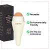 AOA Studio Face Roller for Oil-Absorbing Volcanic Face Roller Reusable Facial Skincare Tool Face Massage (White) view 2