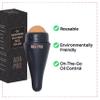 AOA STUDIO Face Roller for Oil-Absorbing Volcanic Face Roller Reusable Facial Skincare Tool Face Massage (Black) view 2