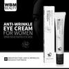 WBM Eye Cream with Metal Roller | Anti-Aging Eye Treatment for Dark Circles, Puffiness & Wrinkles | Hyaluronic Acid, Retinol & Niacinamide | Hydrating & Cooling Under Eye Cream | 20ml view 4