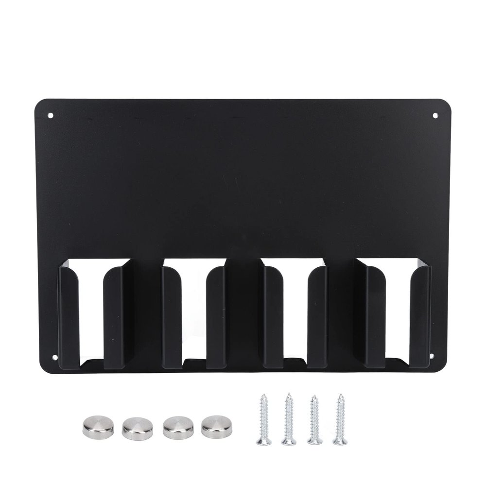 Hair Clipper Holder, Wall Mount Hair Clipper Storage Rack Large Storage Space Display Rack for Home Hair Salon