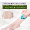 Magic Leg Hair Eraser Body hair Removal Painless Women Crystal Hair Removal Hair Trimmer For Men(Silver) view 4
