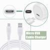 CJP-Geek 5ft White Micro USB Charging Power Cable Cord Replacement for SweetLF 3D Electric Shaver Rotary Shaver view 3