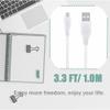 CJP-Geek 5ft White Micro USB Charging Power Cable Cord Replacement for SweetLF 3D Electric Shaver Rotary Shaver view 4