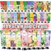 74 Pack Hand Cream Gift Set For Women and Girls,Stocking Stuffers Christmas Gifts Bulk,Appreciation Gifts,Nurses Gifts,Natural Plant Hand Lotion For Dry Cracked Hands,Mini Hand Lotion Travel Size view 1