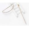 3pcs Metal Gold Hair Sticks Hairpins Shawl Forks Chopsticks Clips Barrettes Bun Cover Holder Hair Styles Circle Hair Slides Accessories view 3