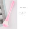Foundation Brush, Powder Brush Makeup Brush, Nail Brush Beauty Brush, Perfect for Blending Liquid Concealer Cream, Polishing, Blending (Girl Pink) view 2