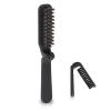 Foldable Beard Brush, Soft Bristles Beard Styling Comb Men Mustache Grooming Brush Portable Hair Styling Tool for Women and Men, Household Outdoor Travel view 1