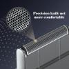 Men's Electric Ultra Thin Rechargeable Razor, Reciprocating Mini Electric Facial Care Beard Trimmer, Cordless USB Travel Razor, Silver view 2