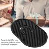 6PCS Pocket Palms Combs, Soft Pocket Brush Portable Hair Brush Comb Handheld Beard Comb Lightweight Scalp Massager for Men view 3