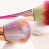 Foundation Brush, Powder Brush Makeup Brush, Nail Brush Beauty Brush, Perfect for Blending Liquid Concealer Cream, Polishing, Blending (Gold Rainbow) view 4