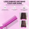 DAN Technology Dual Voltage Hot Comb for Wigs, Black Hair & Baby Hair, Ceramic Pressing Comb with Fine Back Teeth for Edges 30s Fast Heating Electric Straightener (430/450F) Anti-Scald Folding Stand view 4