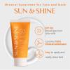 Sun&Shine 100% mineral sunscreen zinc oxide for Sensitive Skin: SPF50+ Broad Spectrum UVA UVB, Face sunscreen lotionreef safe, fragrance free 1.7 Oz view 4