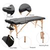 Axonl Massage Table 2 Folding Massage Bed Spa Bed, 84 Inches Long Adjustable Massage Table Portable Salon Bed, Facial Cradle Salon Bed with Carrying Case, Black view 3