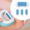Artibetter 4pcs Extra Coarse Replacement Rollers for Electric Remover Coarse Refill Heads for Feet Pedicure Kit (Blue) view 4