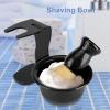 HERCHR Shaving Kit for Men, Mens Shaving Kit with Shaving Brush, Shaving Bowl, Shaving Brush Stand view 2
