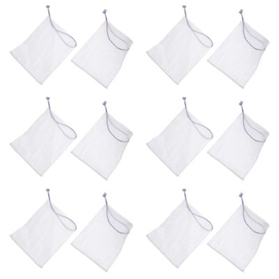 Beavorty 40pcs Handmade Soap Pouch Foaming Net for Bubbles for Bathing Shower Facial Cleansing Products Random Hanging Rope Colors