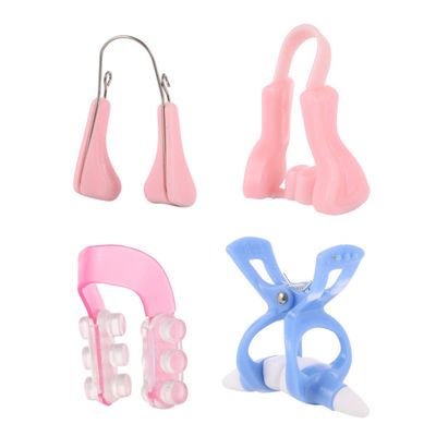Beavorty Space Antenna 4pcs Nose Lifting Shaper Straightener Miss Cosmetic Nose Lifting Clip