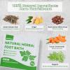 Difethen Natural Mugwort/Wormwood Herbal Foot Soak,Lymphatic Ginger Foot Bath Bag, Anti-Swelling Foot SPA Promote Metabolism, Foot Care 15g/PCS (10PCS) view 3