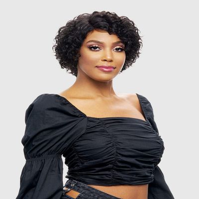 VANESSA VIXEN Human Hair Collection Wigs Short Length Curly Wavy Style - HJH DALAN (SP1B/530)