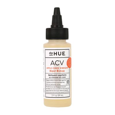 dpHUE Apple Cider Vinegar Hair Rinse, 2 oz - Shampoo Alternative, Scalp Cleanser & Post Workout Rinse - Removes Buildup & Sweat - Protects Natural Hair Oils