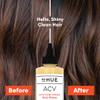 dpHUE Apple Cider Vinegar Hair Rinse, 2 oz - Shampoo Alternative, Scalp Cleanser & Post Workout Rinse - Removes Buildup & Sweat - Protects Natural Hair Oils view 3