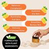 Minimo Glow Turmeric Face Scrub (Lemon Cake) With Heart Applicator - Infused with Turmeric, Manuka Honey, Cinnamon, and Chamomile - Face Scrub for All Skin Types - Achieve Healthy Skin view 2